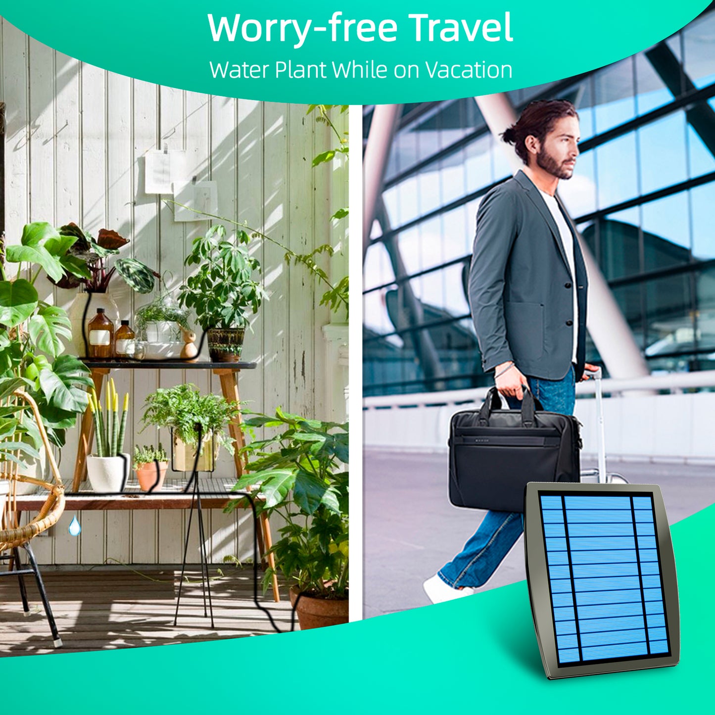 JIYANG-Solar Automatic Plant Self Watering Devices